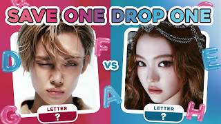 🌈 SAVE ONE DROP ONE A TO Z EDITION | SAVE ONE DROP ONE | KPOP QUIZ - NDL:k