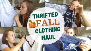 Thrifted Fall Clothing Haul