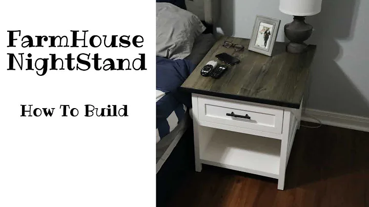 Farmhouse Night Stand - DIY