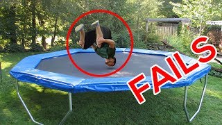 Epic Trampoline Fails Compilation