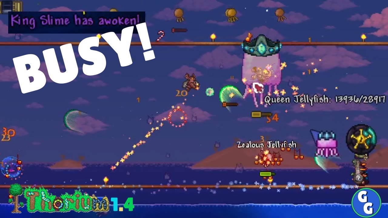 QUEEN JELLYFISH! ⭐ Thorium 1.4 ⭐ Terraria Master Mode ⭐ EP.13 YouTube