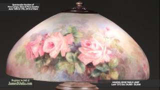Lamps, Glass & Fine Jewelry Auction -  Spectacular Lighting