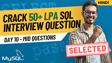 Day 10 | Contest Leaderboard, Placements | SQL Interview Questions | HackerRank Questions