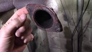 How to repair rusted/broken exhaust pipe flange cheap