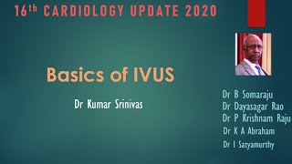 Basics of IVUS Dr Srinivas Kumar 16th Cardiology Update