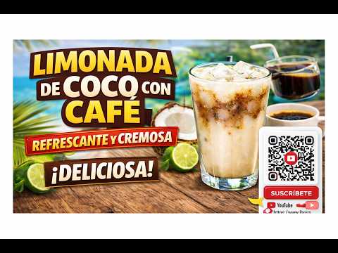 La Bebida que Está Rompiendo YouTube 😱 Limonada de Coco con Café