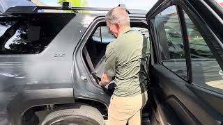 Celebrity 2025 Toyota 4Runner - 3rd row seat demonstration Wealth