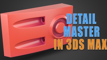 Topology Hard Surface: Detail Master on curve geometry in Hard Surface In 3ds Max || N°_181