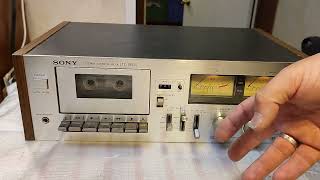 Sony Stereo Cassette Deck Tc-199Sd