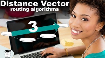 Distance Vector | Routing Algorithms | Python Tutorial