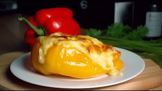 Фаршированный перец в духовке. Курица в перце. Фаршированный перец в духовке. Курица в перце.