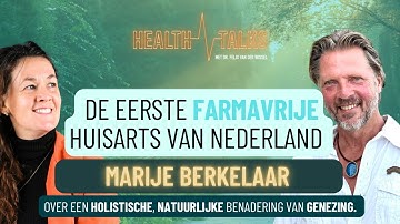 Dokter Felix in gesprek met Marije Berkelaar, de eerste farmavrije huisarts van Nederland