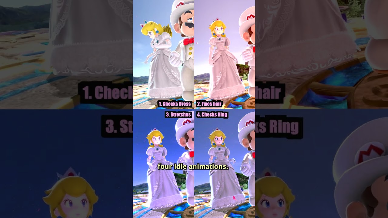 Hidden Details in Super Smash Bros Ultimate - Idle Animations