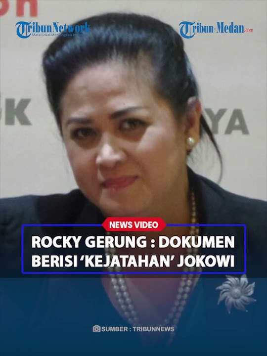 MEMANAS! ROCKY Sebut Dokumen Rahasia Milik Connie Berisi 'Kejahatan' Jokowi