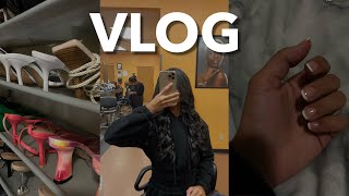 MAINTENANCE VLOG | SILK PRESS, PACK WITH ME, FRENCH TIP NAILS, LASH APPOINTMENT