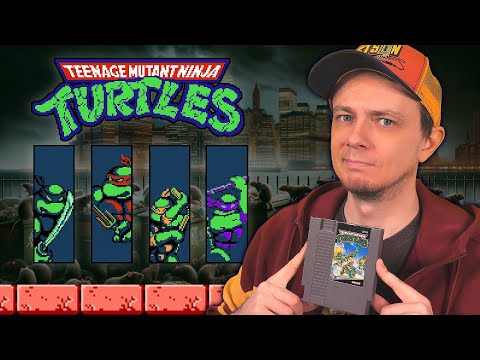 Видео: Teenage Mutant Ninja Turtles (NES) - Первый блин комом?!