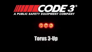 Torus 3-Up - Flash Pattern - Code 3