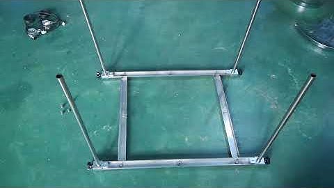 Installation instructions for multihead weigher （Upper storage funel）