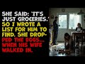 She Cheated on Grocery Day — So I Wrote a List She’d Never See Coming | Cheating Wife Story