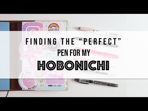 Replying to @🌫 Coordinate your gel pens to your Hobonichi Techo Plann, Gel Pen