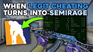 WHEN LEGIT CHEATING TURNS INTO SEMIRAGE (CS2 HACKING) ft. neverlose.cc & primoridal.dev