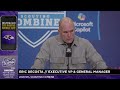 Eric DeCosta's 2026 NFL Scouting Combine Press Conference | Baltimore Ravens