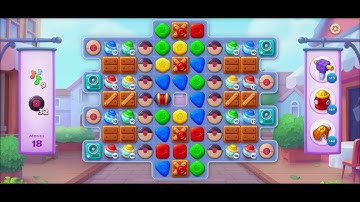 TOWNSHIP   Colorful Puzzle  Match -3  game level # 2114