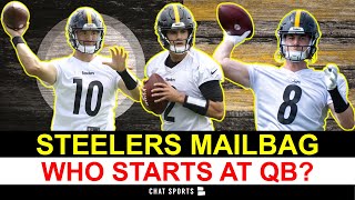 Steelers Rumors: Starting QB Battle Update? Myles Jack Breakout? RB Free Agents Targets? | Q&A