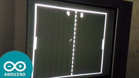 Ардуино,игра пинг понг на ТВ (Arduino ping pong)
