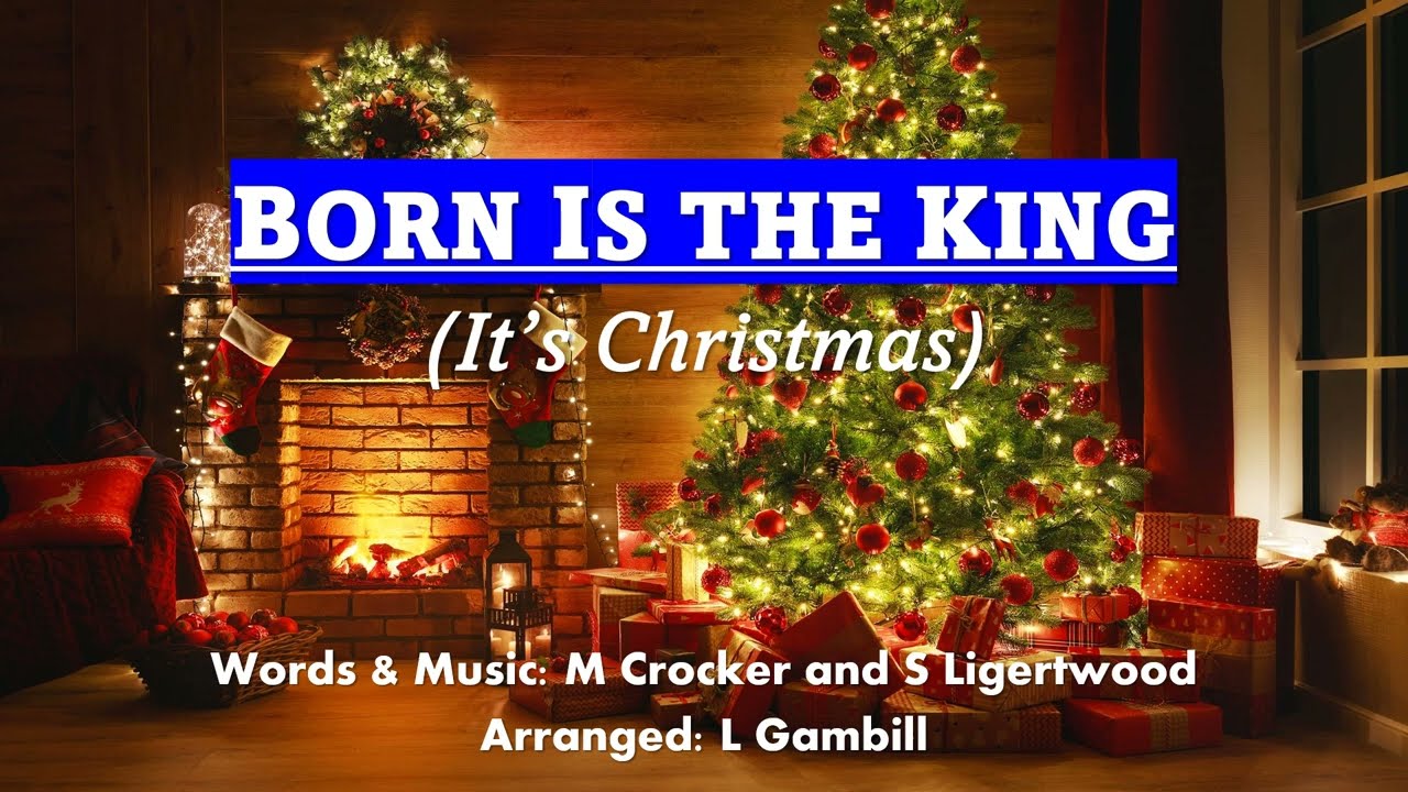BORN IS THE KING (It's Christmas) Vocals with lyrics