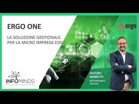 ERGO ONE: il software integrato per la micro impresa edile