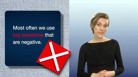 50. Gündəlik qrammatika: Tag Questions