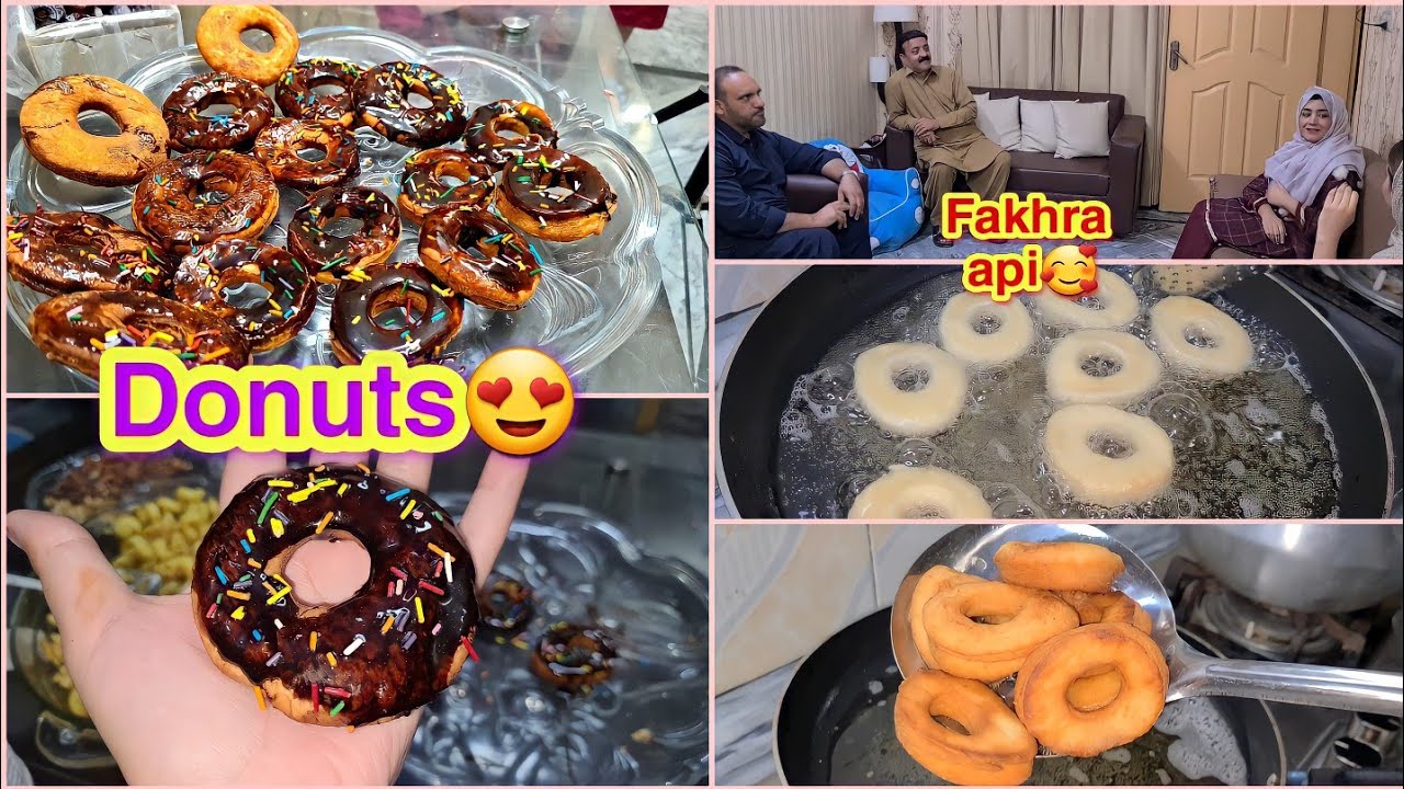 Donuts Recipe || Fakhra api mubarak denay ain🥰 - YouTube