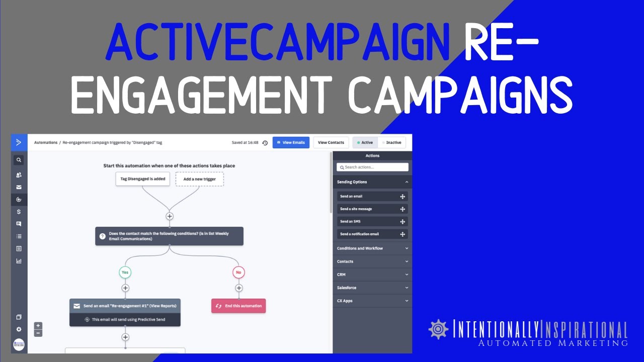 Email Marketing: ActiveCampaign Re-engagement Campaigns