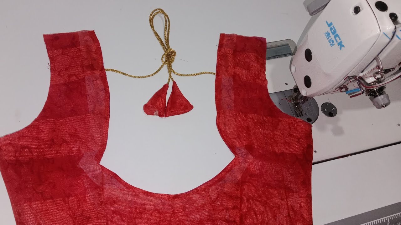 Simple and easy blouse neck design ✨ || letest model blouse neck designs|| Deep neck blouse designs