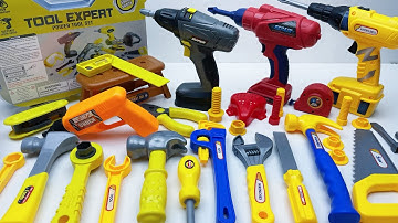 12 min to open the box, satisfied with the electric screwdriver, screw assembly toolbox | Toy Review