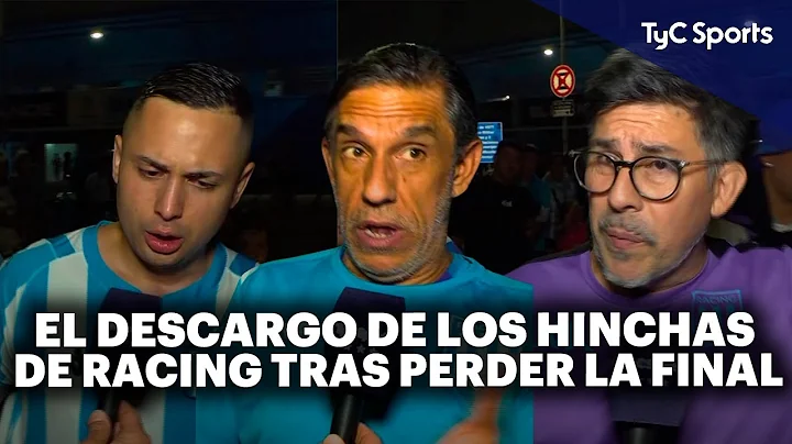 La PALABRA de los HINCHAS de RACING tras CAER ante ESTUDIANTES por PENALES en la FINAL del CLAUSURA