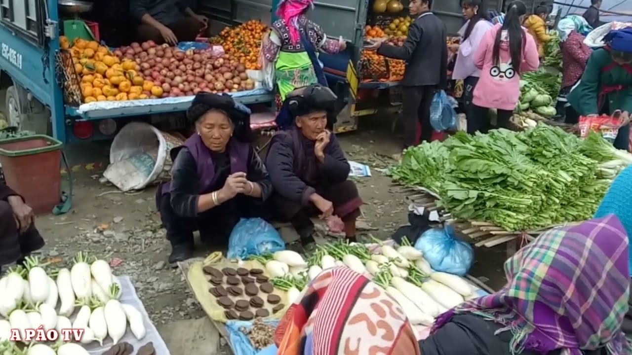 Khám Phá Phiên Chợ Dào San _Phong Thổ Lai Châu Buôn Bán Những Gì | A PÁO TV