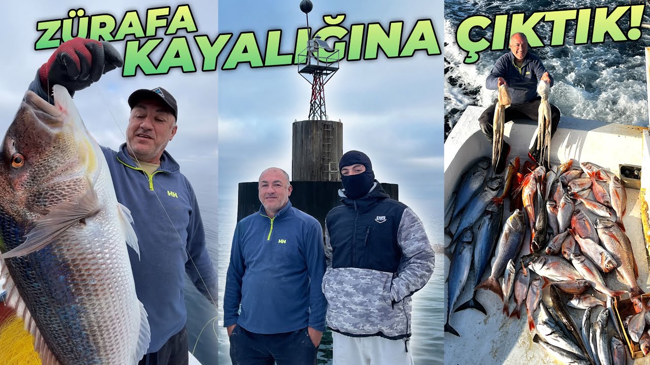 ZÜRAFA KAYALIKLARI'NA ÇIKTIK! | ZÜRAFA'DAN BALIKLARI TOPLADIK!