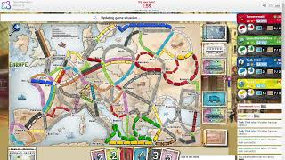Ticket To Ride Europe: Changing Strategies Right Away