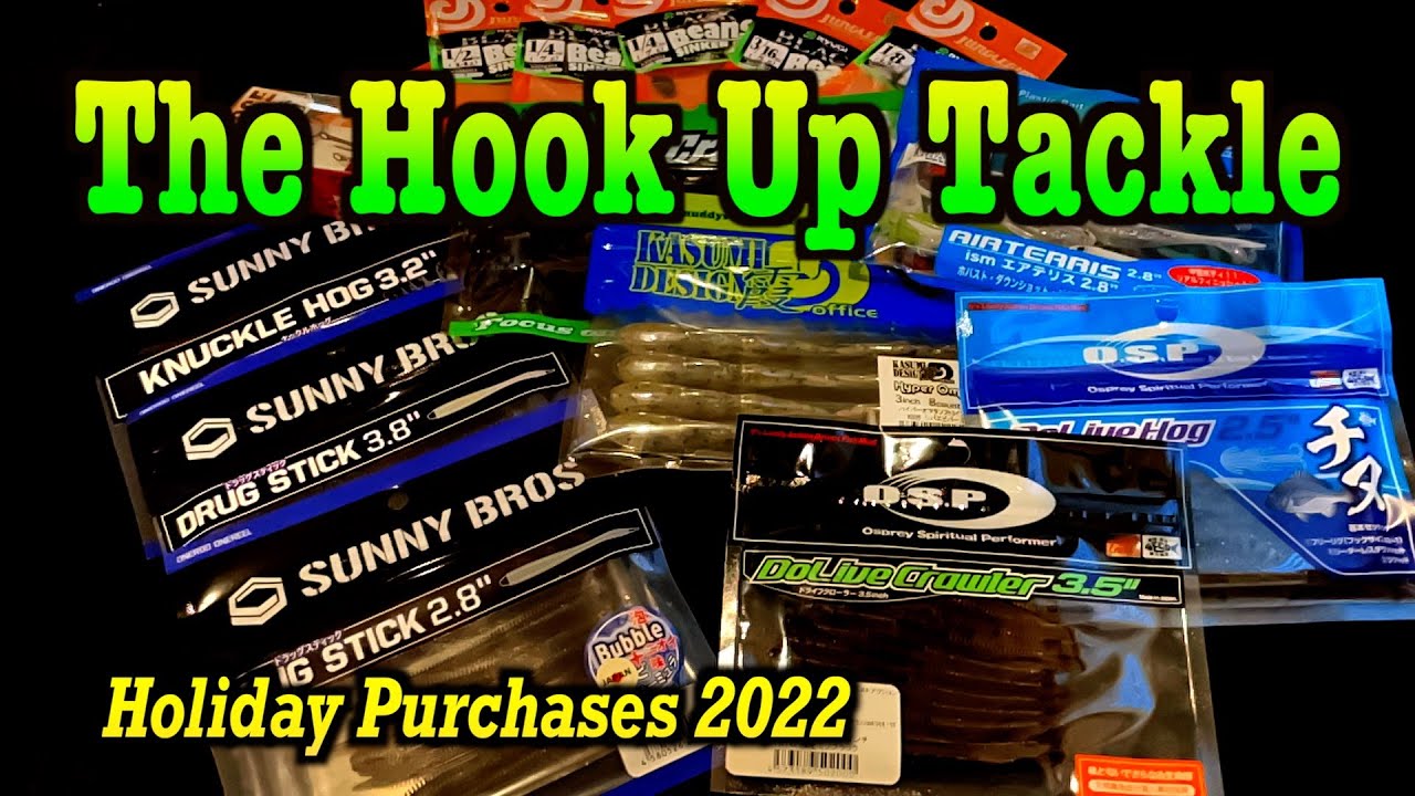 The Hook Up Tackle Holiday shopping. The shop has many Japanese lures! 