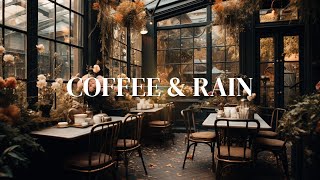 Ultimate Rainy Coffee Shop Ambience | Relaxing Background Sounds for Cozy Vibes ☕️ ⛈️