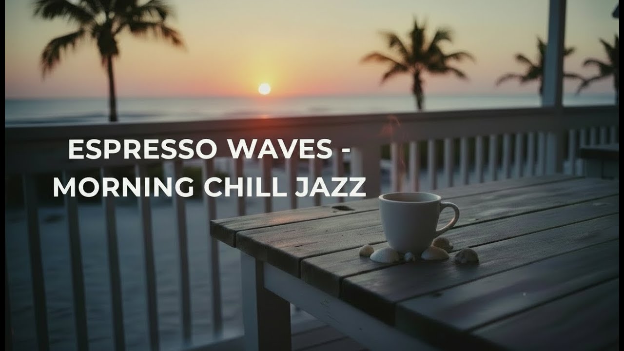 Espresso Waves - Morning Chill Jazz | Retro Jazz & Coastal Chill from the Gulf 🌞🎷