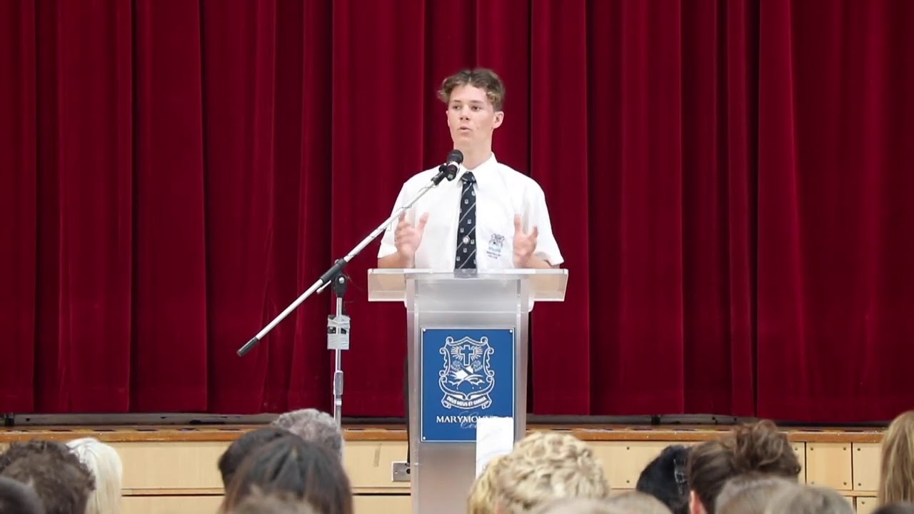 Marymount College School Captains for 2021 Speeches