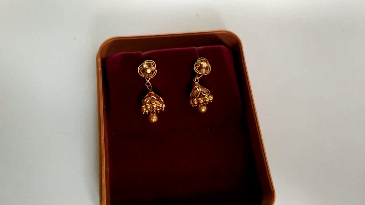 gold earrings design Moor design stone wala jhumka #jhumka #earrings  #goldenearrings #citygold #addimanearrings #stonewalaearrings #gold  earrings design #beautiful earrings #💓 मोहब्बत दिल से #🙏 जय संतोषी माँ 🌼  #Earrings and ...