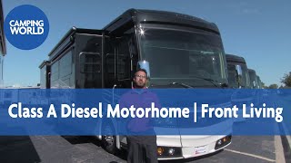 2017 Monaco Diplomat 43S | Luxury Diesel Pusher | Class A Motorhome | Manhattan Bronze | Italian Sie