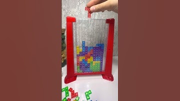 Tetris Game Color Puzzle Blocks #asmr #satisfying