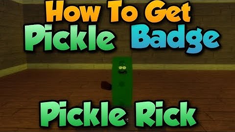 How to get "Pickle" Badge + Pickle Skin | Piggy RP [W.I.P] | Roblox