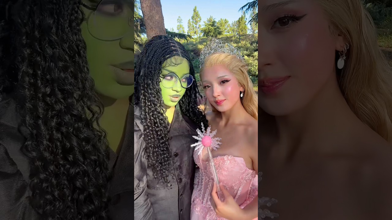Wicked! 🩷💚 #glinda #elphaba