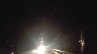 SCARED AND FUNNY COMMENTS WHILE DRIVING THRU TERRIBLE ELECTRICAL STORM IN NEW PALTZ NY 8/13/16